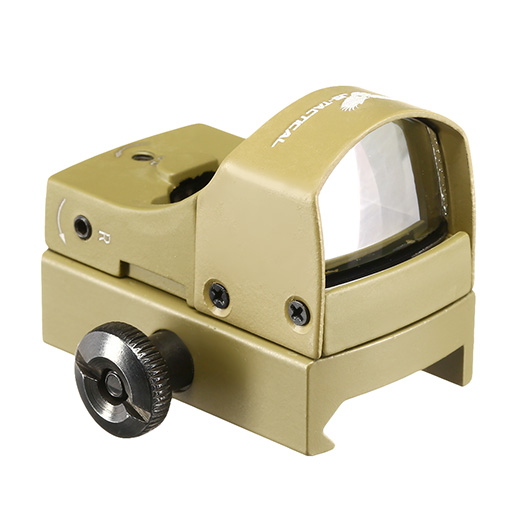 JS-Tactical HD107 Mini Red- / Green-Dot Type inkl. 20 - 22 mm Halterung tan Bild 5