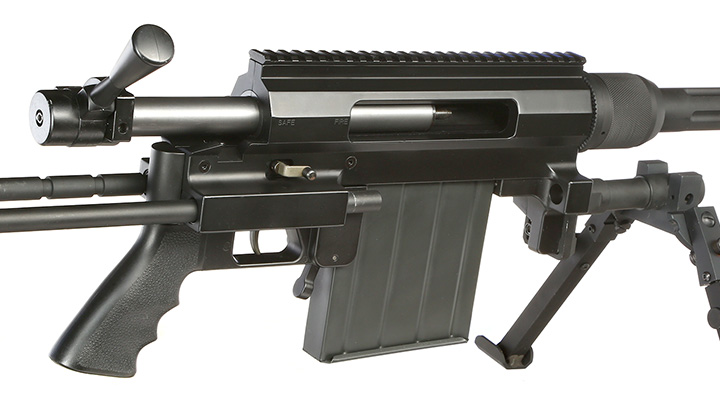 Ares EDM200 Snipergewehr TX-System Springer 6mm BB schwarz Bild 10