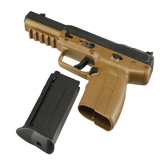 Gun Heaven FN Herstal Five-SeveN Regular GBB 6mm BB Flat Dark Earth Bild 6