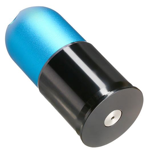 MadBull XM-PB5 Defender 40mm Vollmetall Hlse / Einlegepatrone f. 5 Kal. 43 Rundkugeln blau Bild 2