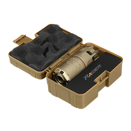 Acetech Raider Tracer Unit mit Bifrost M Multi-Color Flame Effect Flasher Unit inkl. Akku 14mm- tan Bild 8