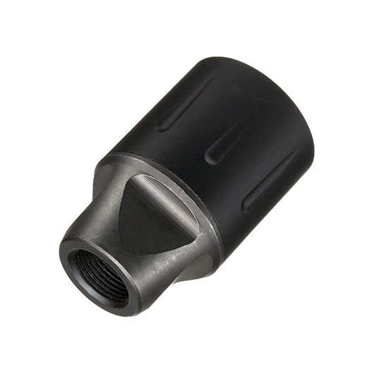 Dytac / SLR Stahl Linear Compensator Flash-Hider schwarz 14mm- Bild 1