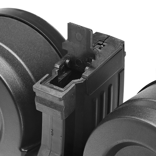 Nuprol AK C-Mag Trommelmagazin 2500 Schuss schwarz elektrisch Bild 5