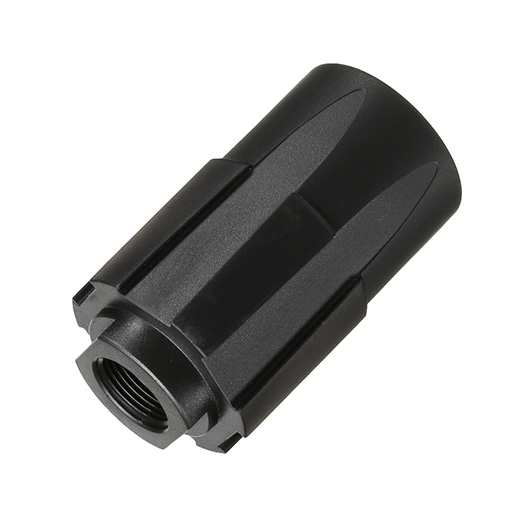 G&G MXC9 Verbundkunststoff Flash-Hider schwarz 14mm- Bild 1