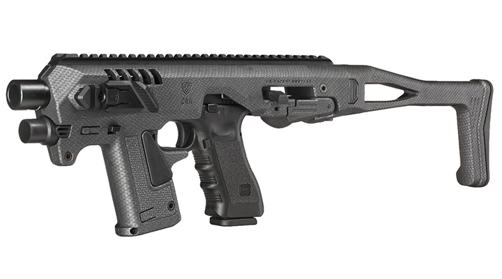 CAA Airsoft Division Micro RONI Conversion Kit f. TM / KSC / VFC / WE G17 / G18C / G22 / G31 Carbon-Design