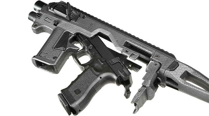 CAA Airsoft Division Micro RONI Conversion Kit f. TM / KSC / VFC / WE G17 / G18C / G22 / G31 Carbon-Design Bild 10