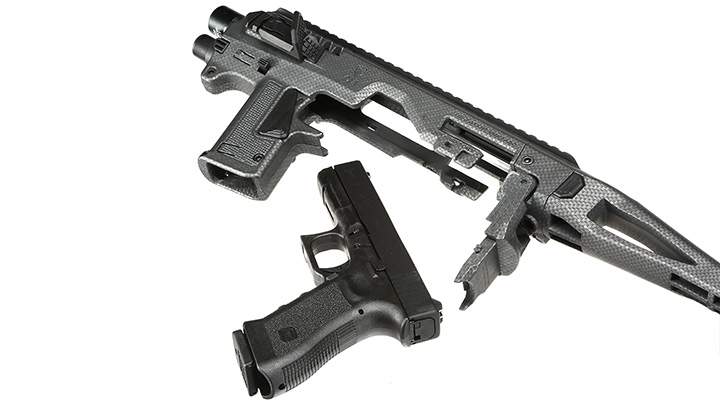 CAA Airsoft Division Micro RONI Conversion Kit f. TM / KSC / VFC / WE G17 / G18C / G22 / G31 Carbon-Design Bild 11