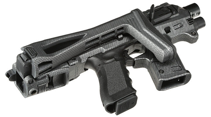 CAA Airsoft Division Micro RONI Conversion Kit f. TM / KSC / VFC / WE G17 / G18C / G22 / G31 Carbon-Design Bild 4