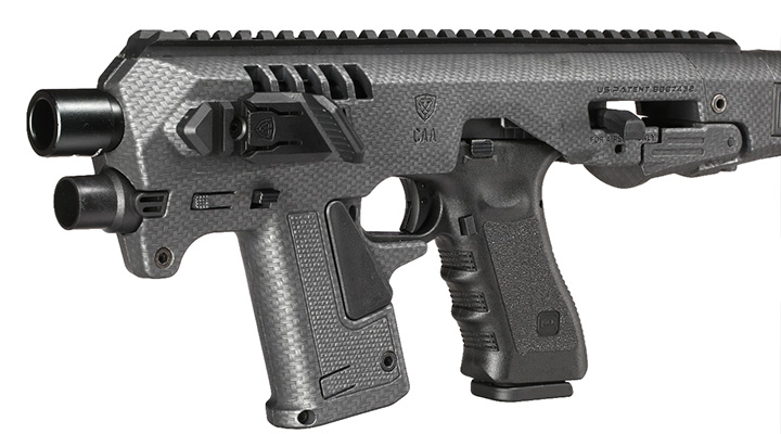 CAA Airsoft Division Micro RONI Conversion Kit f. TM / KSC / VFC / WE G17 / G18C / G22 / G31 Carbon-Design Bild 7