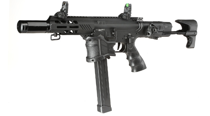 SRC SR4 Hawk-KS+ Vollmetall eTrigger Mosfet GEN5 S-AEG 6mm BB schwarz