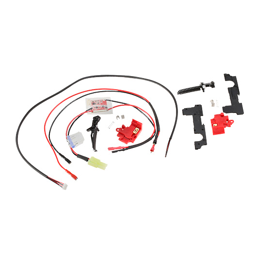 G&G V2 ETU 2.0 und Mosfet 4.0 Set mit Vertical M4 Abzug + Verkabelung fr G&G Serie mit ETU - Kabel hinten