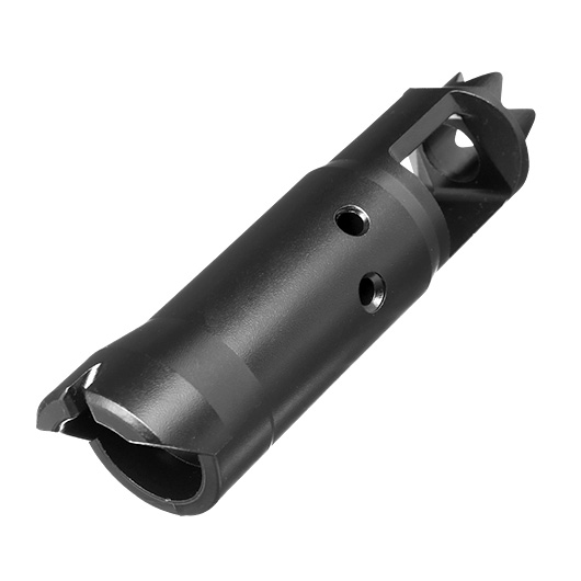 G&G GK12 / AK12 Aluminium Flash-Hider schwarz 14mm- Bild 1