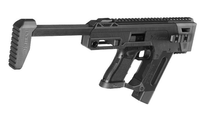 SRU SR-PDW-K Pistol-Carbine Conversion Kit f. VFC Glock 17 Gen. 3 / Gen. 4 schwarz Bild 3