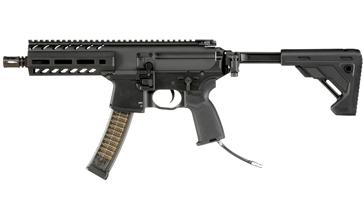 Sig Sauer ProForce MPX 4,5 Zoll Vollmetall Airsoft HPA-Wolverine 6mm BB schwarz Bild 1