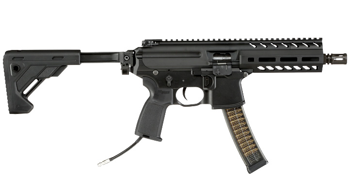 Sig Sauer ProForce MPX 4,5 Zoll Vollmetall Airsoft HPA-Wolverine 6mm BB schwarz Bild 2