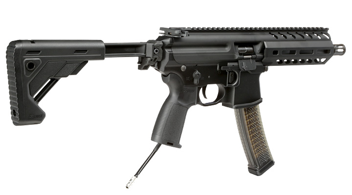 Sig Sauer ProForce MPX 4,5 Zoll Vollmetall Airsoft HPA-Wolverine 6mm BB schwarz Bild 3