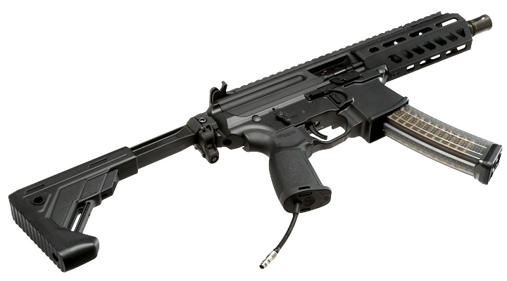 Sig Sauer ProForce MPX 4,5 Zoll Vollmetall Airsoft HPA-Wolverine 6mm BB schwarz Bild 5