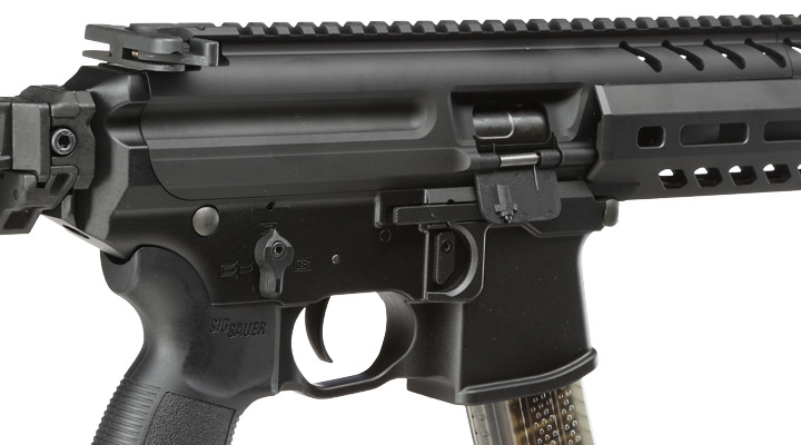 Sig Sauer ProForce MPX 4,5 Zoll Vollmetall Airsoft HPA-Wolverine 6mm BB schwarz Bild 8