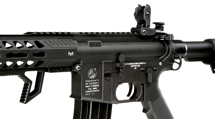 Cybergun Colt M4 Hornet Vollmetall Komplettset S-AEG 6mm BB schwarz Bild 7