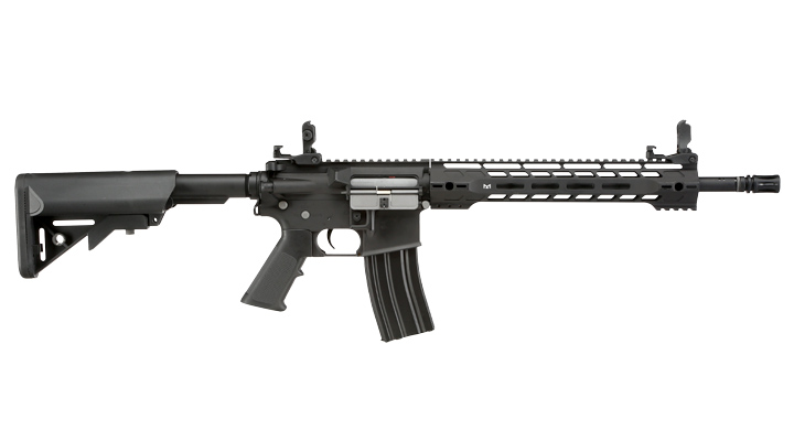 Cybergun Colt M4 Hawkeye Vollmetall Komplettset S-AEG 6mm BB schwarz Bild 2