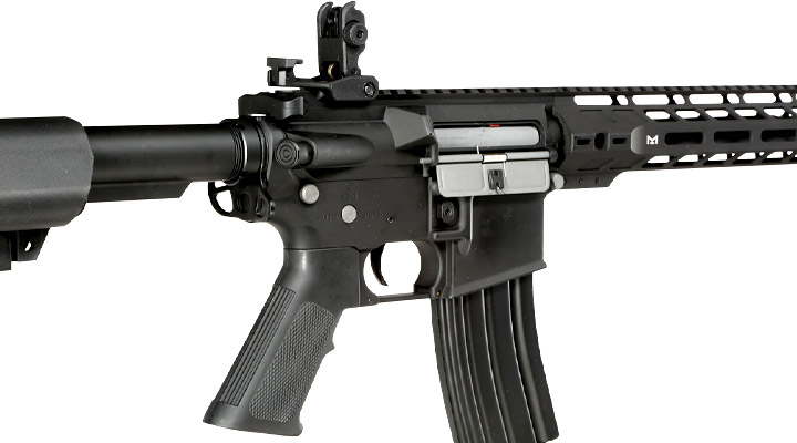 Cybergun Colt M4 Hawkeye Vollmetall Komplettset S-AEG 6mm BB schwarz Bild 8