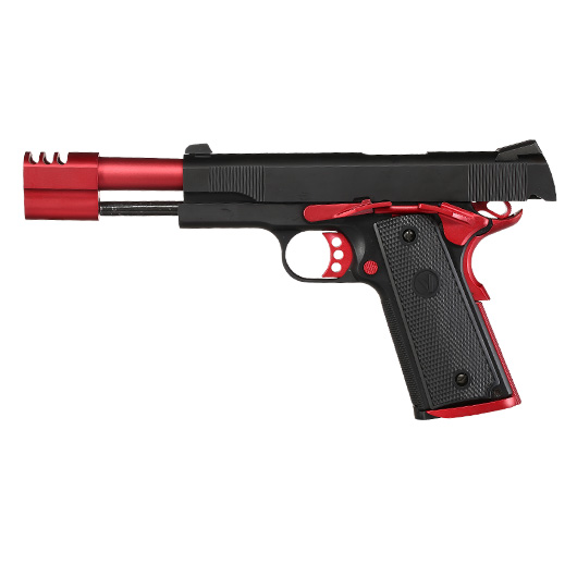 Vorsk Airsoft VP-X 1911 Vollmetall GBB 6mm BB Red Match Bild 2