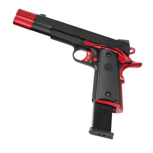 Vorsk Airsoft VP-X 1911 Vollmetall GBB 6mm BB Red Match Bild 6