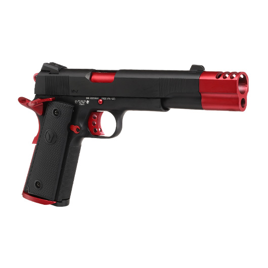 Vorsk Airsoft VP-X 1911 Vollmetall GBB 6mm BB Red Match Bild 7