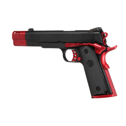 Vorsk Airsoft VP-X 1911 Vollmetall GBB 6mm BB Red Match Bild 8