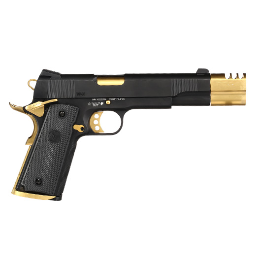 Vorsk Airsoft VP-X 1911 Vollmetall GBB 6mm BB Gold Match Bild 3