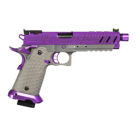 Vorsk Airsoft Hi-Capa 5.1 Vengeance Vollmetall GBB 6mm BB grau / purple Bild 3