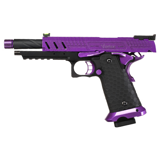 Vorsk Airsoft Hi-Capa 5.1 Vengeance Vollmetall GBB 6mm BB schwarz / purple Bild 2