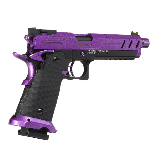 Vorsk Airsoft Hi-Capa 5.1 Vengeance Vollmetall GBB 6mm BB schwarz / purple Bild 4