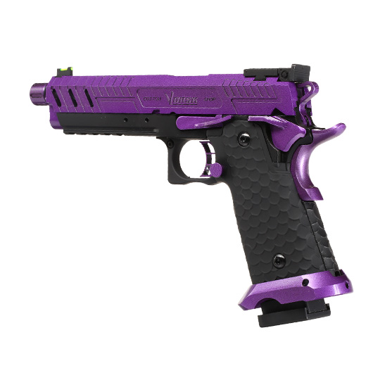 Vorsk Airsoft Hi-Capa 5.1 Vengeance Vollmetall GBB 6mm BB schwarz / purple Bild 8