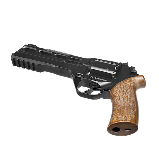 BO Manufacture Chiappa Charging Rhino 60DS Airsoft Revolver Vollmetall CO2 6mm BB schwarz Bild 6