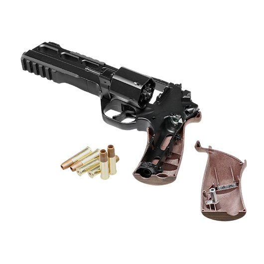 BO Manufacture Chiappa Charging Rhino 60DS Revolver Vollmetall CO2 6mm BB schwarz Bild 7