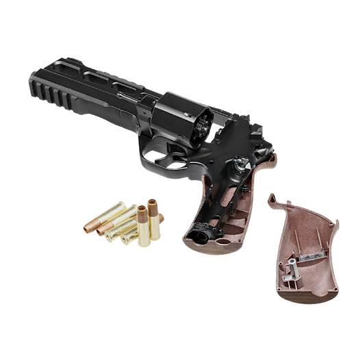 BO Manufacture Chiappa Charging Rhino 60DS Airsoft Revolver Vollmetall CO2 6mm BB schwarz Bild 7