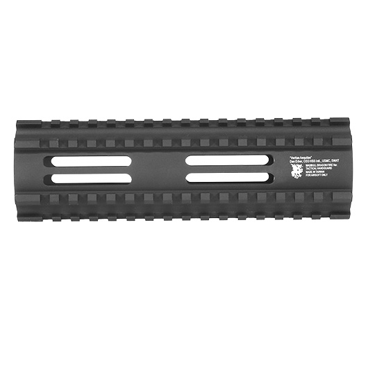 MadBull DragonFire M4 Aluminium CNC RAS Tactical Handguard 7.125 Zoll schwarz Bild 2