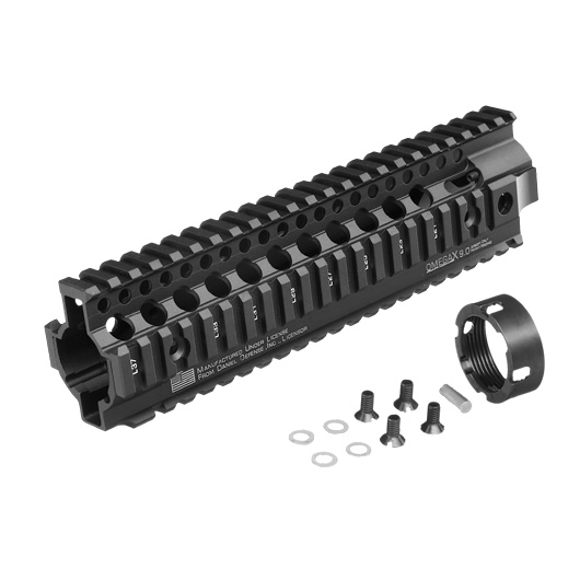 MadBull / Daniel Defense M4 Aluminium OmegaX Rail RAS 9.0 Zoll schwarz