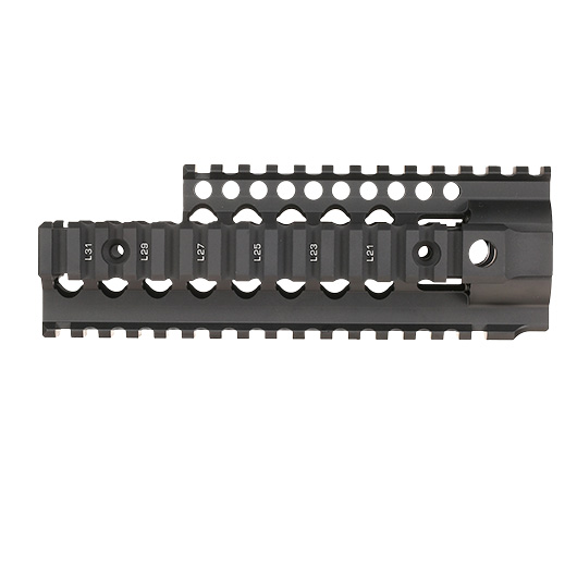 MadBull / Daniel Defense M4 Carbine / CQB Aluminium OmegaX Rail RAS 7.0 Zoll FSP schwarz Bild 1