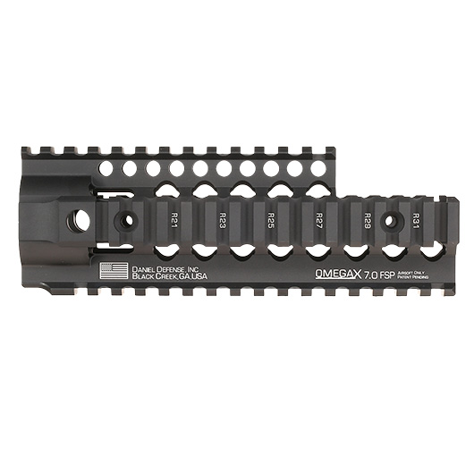 MadBull / Daniel Defense M4 Carbine / CQB Aluminium OmegaX Rail RAS 7.0 Zoll FSP schwarz Bild 2