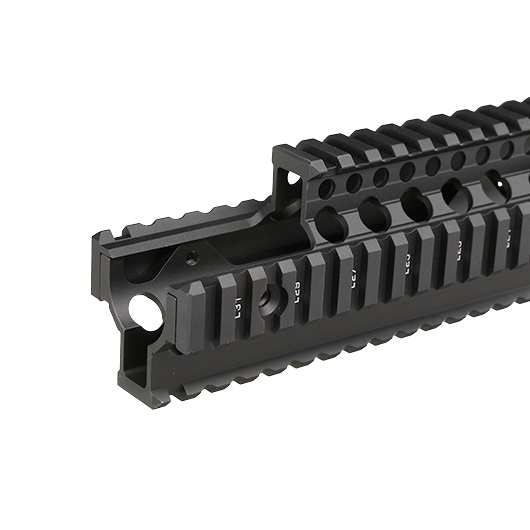 MadBull / Daniel Defense M4 Carbine / CQB Aluminium OmegaX Rail RAS 7.0 Zoll FSP schwarz Bild 5