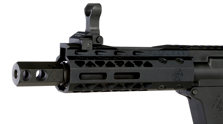 King Arms Black Rain Ordnance 9mm SBR Vollmetall Gas-Blow-Back 6mm BB schwarz Bild 6