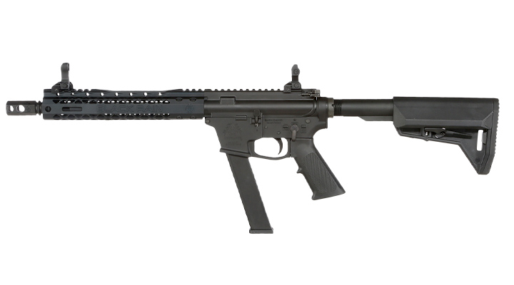 King Arms Black Rain Ordnance 9mm Carbine Vollmetall Gas-Blow-Back 6mm BB schwarz Bild 1