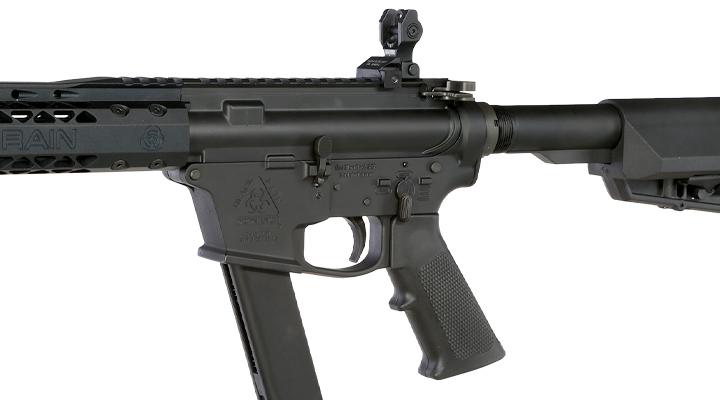 King Arms Black Rain Ordnance 9mm Carbine Vollmetall Gas-Blow-Back 6mm BB schwarz Bild 7