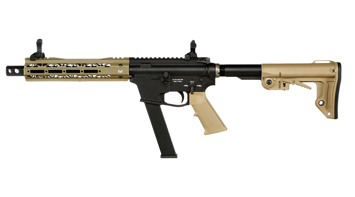 King Arms TWS 9mm Carbine Vollmetall Gas-Blow-Back 6mm BB Dark Earth Bild 1