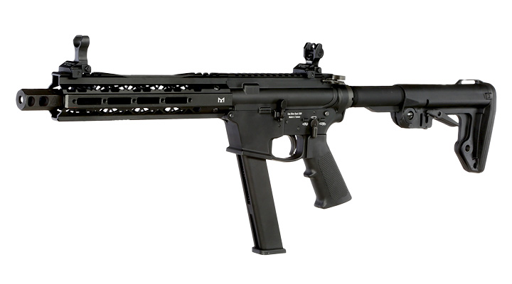 King Arms TWS 9mm Carbine Vollmetall Gas-Blow-Back 6mm BB schwarz
