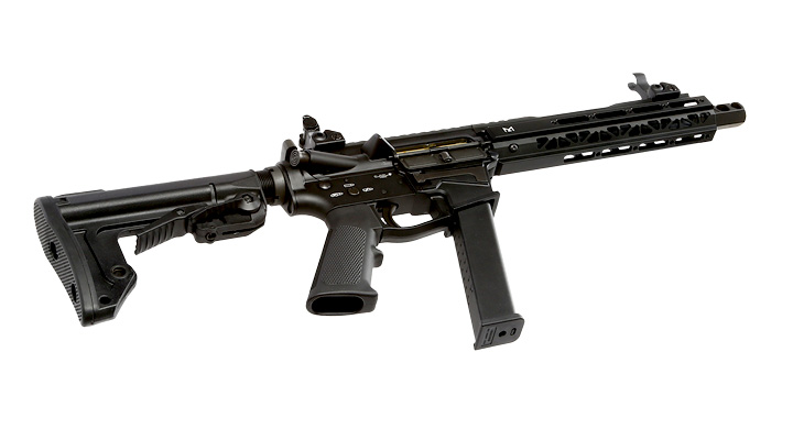 King Arms TWS 9mm Carbine Vollmetall Gas-Blow-Back 6mm BB schwarz Bild 4