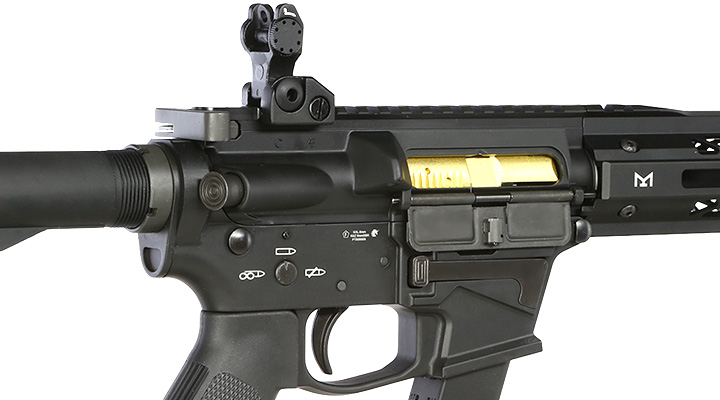 King Arms TWS 9mm SBR Vollmetall Gas-Blow-Back 6mm BB schwarz Bild 8