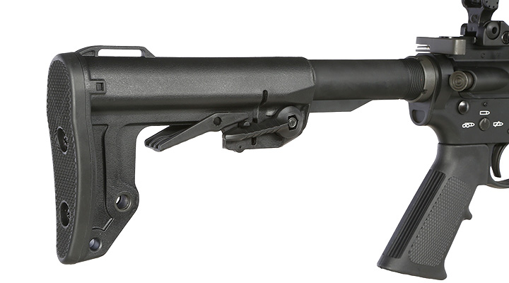 King Arms TWS 9mm SBR Vollmetall Gas-Blow-Back 6mm BB schwarz Bild 9